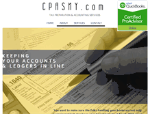 Tablet Screenshot of cpasny.com